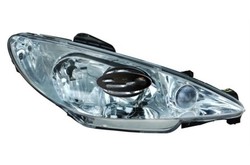 PEUGEOT/CITROEN - 206 SAĞ ÖN FAR ŞEFFAF DEPO MARKA DUYSUZ 1997-2008 6205S9 PEUGEOT/CITROEN - 206 SAĞ ÖN FAR ŞEFFAF DEPO MARKA DUYSUZ 1997-2008 6205S9