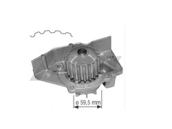 AIRTEX - 306 - 406 1.8 BENZİNLİ 16 SUBAP DEVİRDAİM SU POMPASI YAN SANAYİ