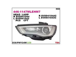 Depo - A3 Sol Ön Far Koyu Renk Depo Marka 2012 2016 Depo - A3 Sol Ön Far Koyu Renk Depo Marka 2012 2016