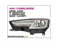 Depo - A4 SAĞ ÖN FAR XENONLU LEDLİ TİP DEPO MARKA 2015 SONRASI 8W0941044