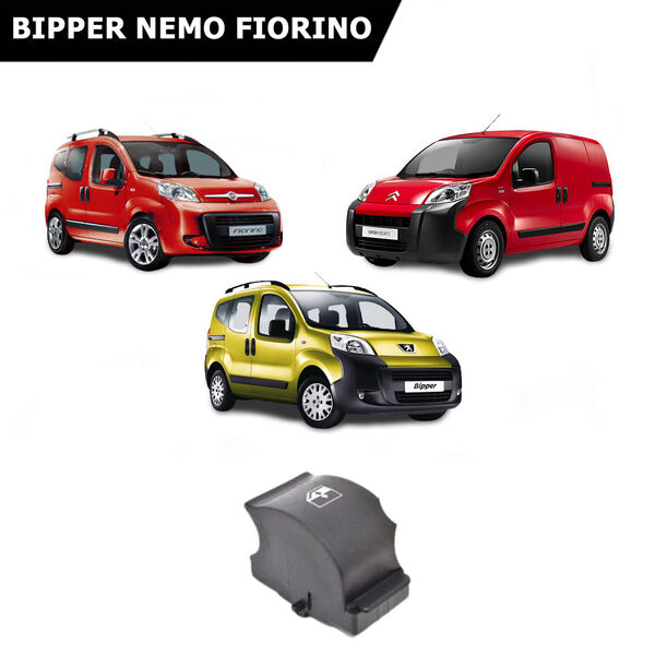 Bipper Nemo Fiorino Cam Düğme Tuşu Tek Yerli 6490G8