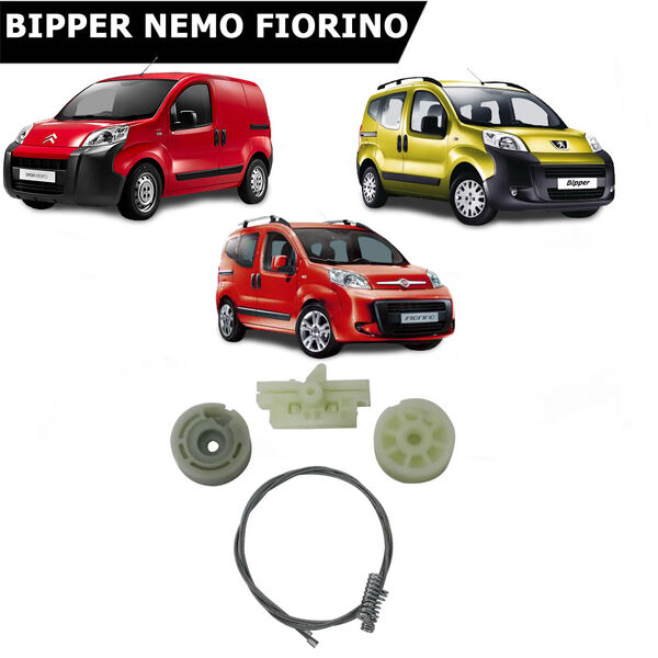 Bipper Nemo Fiorino Sağ Ön Cam Krikosu Tamir Takımı 9222HC