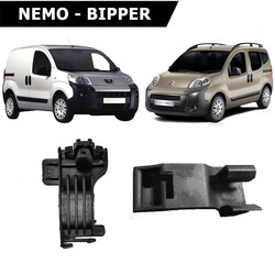 yan sanayi - Bipper Nemo Klima Radyatör Tutucu Alt Üst Takım 6455GE