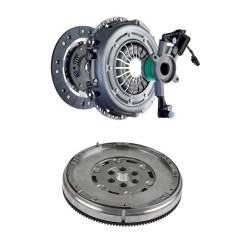 Valeo - C4 1.6 HDI VOLANT - DEBRİYAJ - HİDROLİK BİLYA SETİ VALEO EURO 5