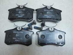 Orjinal - CITROEN BERLİNGO ARKA BALATA TAKIMI ORİJİNAL 2008 - 2014