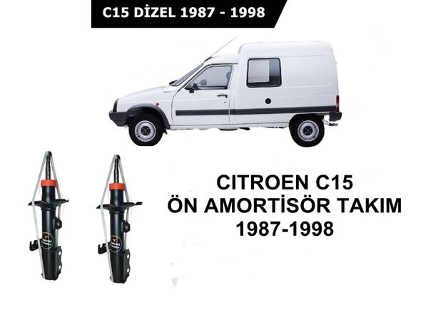 CİTROEN C15 ÖN AMORTİSÖR TAKIM 5202.L7