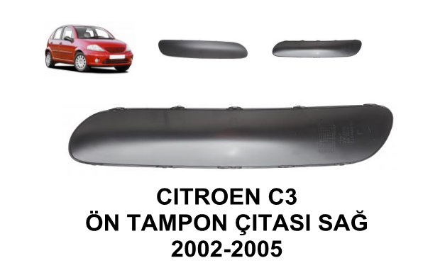 CITROEN C3 ÖN TAMPON BANDI SAĞ