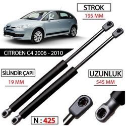 İthal - C4 HATCHBACK BAGAJ AMORTİSÖRÜ TAKIM YAN SANAYİ 2006 - 2010 İthal - C4 HATCHBACK BAGAJ AMORTİSÖRÜ TAKIM YAN SANAYİ 2006 - 2010
