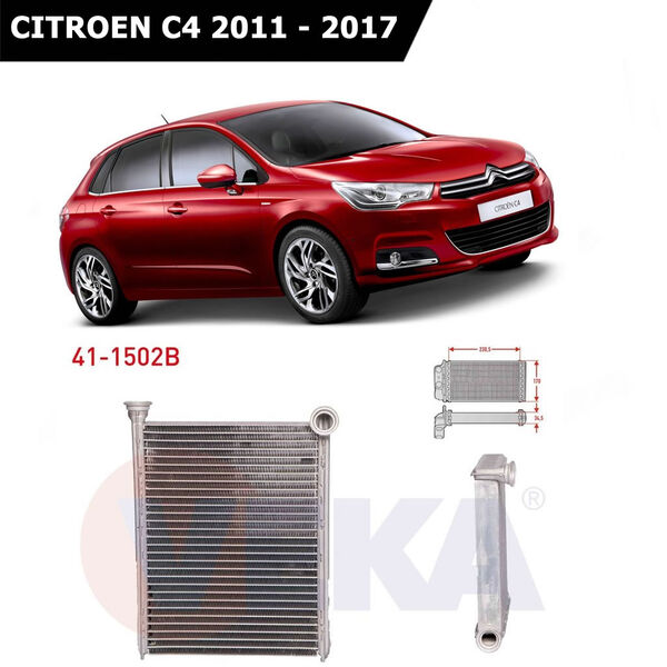 Citroen C4 Kalorifer Radyatörü Veka Marka 2011 - 2017 6448W8