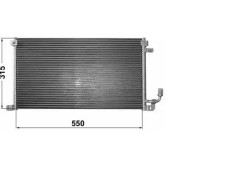 İthal - CITROEN SAXO KLİMA RADYATÖRÜ YAN SANAYİ 1997 - 2003