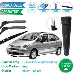 yerli üretim - CITROEN XSARA ÖN VE ARKA SİLECEK SÜPÜRGE TAKIMI ÇANTA HEDİYELİ