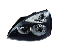 RENAULT - CLİO SOL ÖN FAR SİYAH MOTORSUZ YAN SANAYİ 7701054058 2001 - 2005