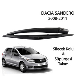 yerli üretim - Dacia Sandero Arka Silecek Kol ve Süpürgesi Takım Yerli 2008 2011 yerli üretim - Dacia Sandero Arka Silecek Kol ve Süpürgesi Takım Yerli 2008 2011
