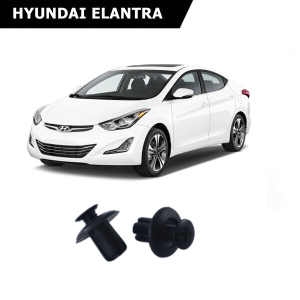 Elantra Bagaj ve Davlumbaz Klipsi 100 Adetli Paket 09251833