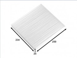 yan sanayi - FIAT DUCATO 2.2 HDI POLEN FİLTRESİ YAN SANAYİ 2007 - 2013