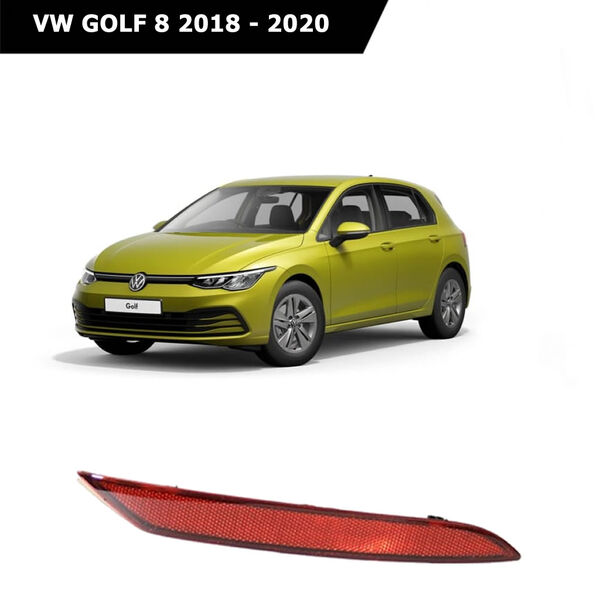 Golf 8 Arka Tampon Reflektörü Sağ Yerli 2018 - 2020 5G0945106C