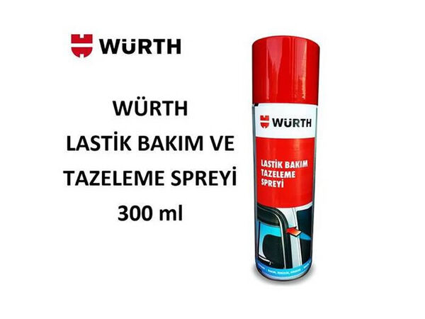 Lastik Bakım ve Tazeleme Spreyi 300 Ml Würth Marka 0890110