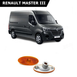 yerli üretim - Master 3 Kasa Yan Çıta Sinyali Duysuz Sarı 261B00001R