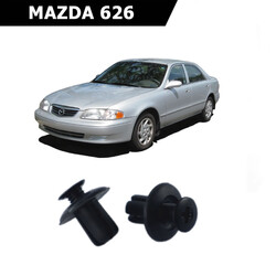 yerli üretim - Mazda 626 Bagaj ve Davlumbaz Klipsi 100 Adetli Paket 09251833