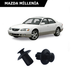 yerli üretim - Mazda Millenia Bagaj ve Davlumbaz Klipsi 25 Adet Paket 09251833