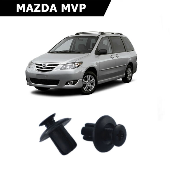 Mazda MVP Bagaj ve Davlumbaz Klipsi 100 Adetli Paket 09251833