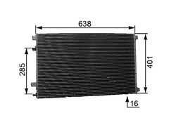 yan sanayi - MEGANE 2 KLİMA RADYATÖRÜ YAN SANAYİ 8200115543