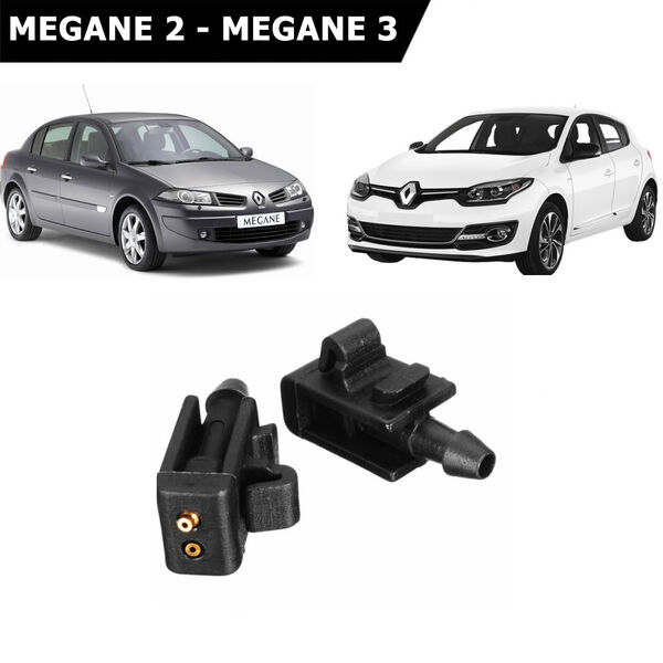 Megane 2 - Megane 3 Cam Su Fiskiye Memesi İkili Takım 8200082347