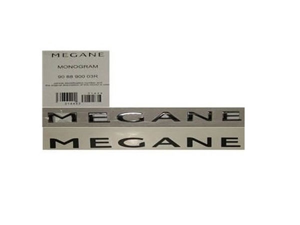MEGANE III ARKA MONOGRAM YAZI MEGANE - 908890003R