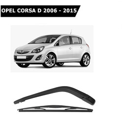 yerli üretim - Opel Corsa D Arka Silecek Kol ve Süpürgesi Set Yerli 2006 - 2015