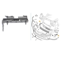 Orjinal - PEUGEOT 106 ÖN TAMPON BAĞLANTI AYAĞI ORİJİNAL 1997 - 2003 Orjinal - PEUGEOT 106 ÖN TAMPON BAĞLANTI AYAĞI ORİJİNAL 1997 - 2003