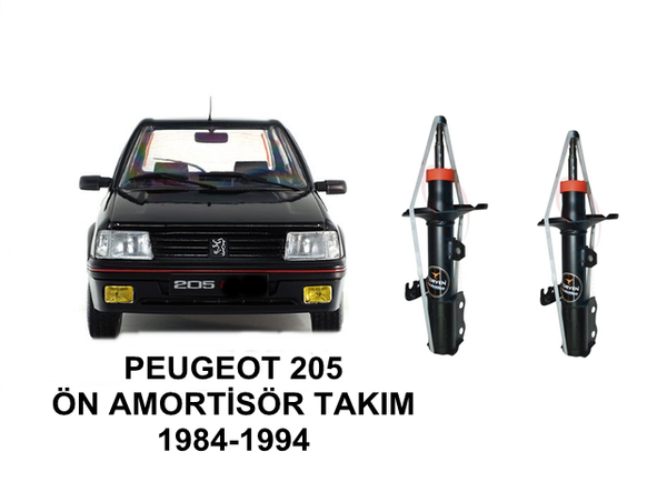 PEUGEOT 205 ÖN AMORTİSÖR TAKIM İTHAL - GTI HARİÇ 5202.L7