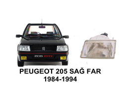 PEUGEOT 205 ÖN SAĞ FAR YERLİ ÜRETİM - Thumbnail