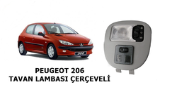 - PEUGEOT 206 TAVAN LAMBASI ÇERÇEVELİ 8146K9  - PEUGEOT 206 TAVAN LAMBASI ÇERÇEVELİ 8146K9