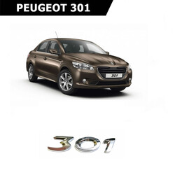 yerli üretim - Peugeot 301 Arka Bagaj 301 Yazısı Yerli Üretim 9678485280
