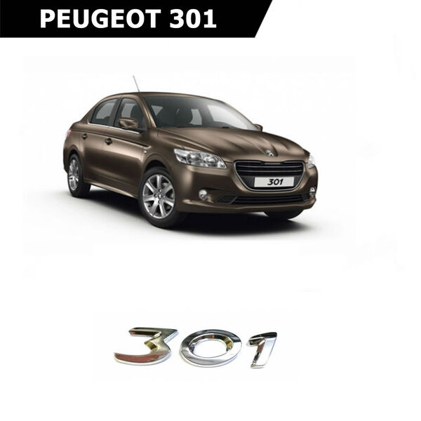 Peugeot 301 Arka Bagaj 301 Yazısı Yerli Üretim 9678485280