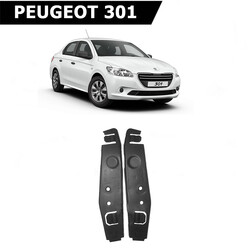 yan sanayi - Peugeot 301 Ön Tampon Braketi Sağ Sol Takım 1608718080 2012 2016