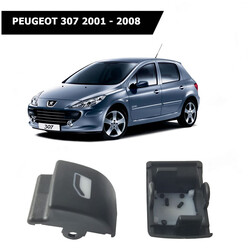 yerli üretim - Peugeot 307 Cam Düğme Tuş Takımı 4 Adetli Set 6554KT