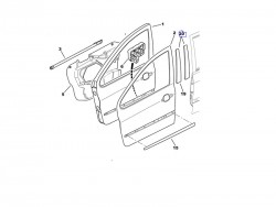 Orjinal - PEUGEOT 307 HATCHBACK SOL ÖN KAPI DİREK BANDI ORİJİNAL Orjinal - PEUGEOT 307 HATCHBACK SOL ÖN KAPI DİREK BANDI ORİJİNAL