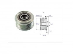 Valeo - BOXER 2.0 HDI ALTERNATÖR KASNAĞI RULMANLI VALEO 2002 - 2006 Valeo - BOXER 2.0 HDI ALTERNATÖR KASNAĞI RULMANLI VALEO 2002 - 2006