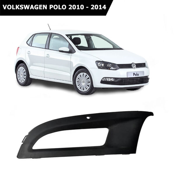 Polo Sis Far Çerçevesi Sağ Taraf Sisli Modeller Siyah 2010 - 2014