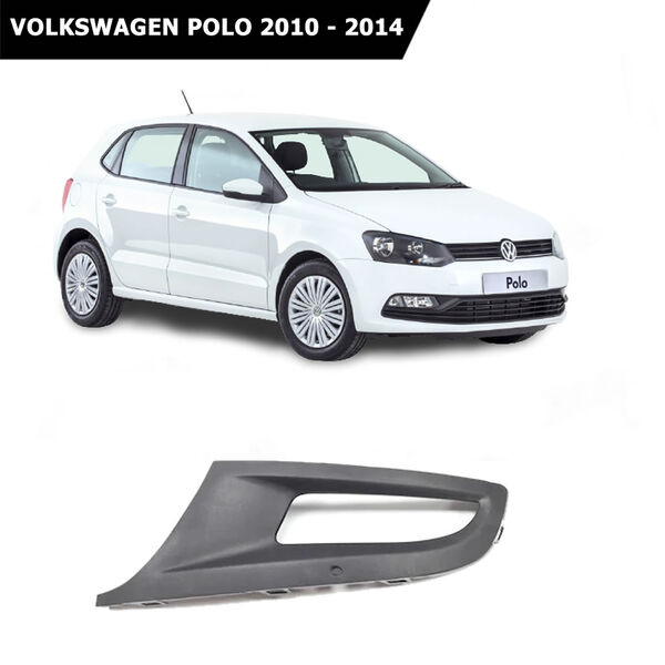 Polo Sis Far Çerçevesi Sol Taraf Sisli Modeller Siyah 2010 - 2014