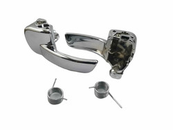 YERLİ - QASHQAI J10 ALUMİNYUM KAPLAMA KAPI İÇ AÇMA KOLU TAKIM 2007 - 2013