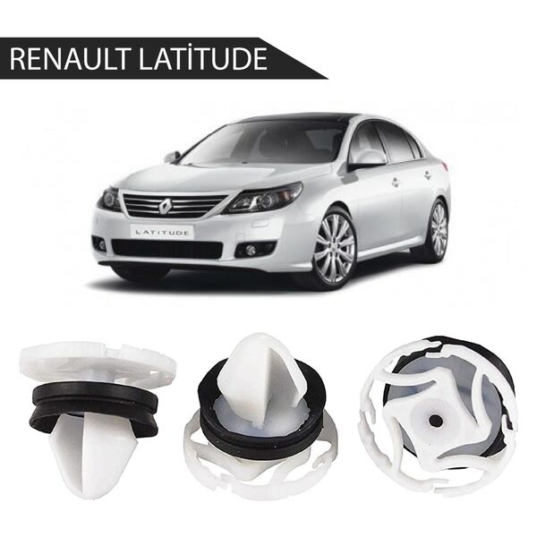 Renault Latitude Kasa İç Döşeme Klipsi 100 Adetli Paket 9345ZN