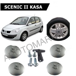  - RENAULT MEGANE SCENİC2 JANT GÖBEK SETİ VE MONTAJ APARATI 8200200539-7700422600