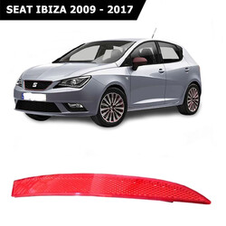 yerli üretim - Seat Ibiza Arka Tampon Reflektörü Sağ Yerli 2009 - 2017 yerli üretim - Seat Ibiza Arka Tampon Reflektörü Sağ Yerli 2009 - 2017