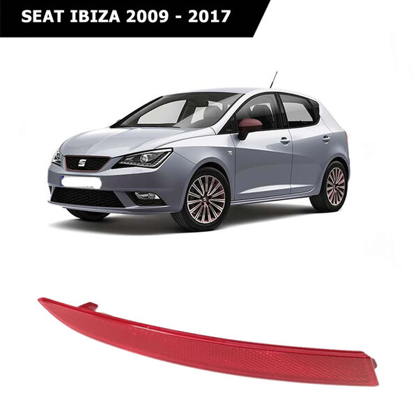 Seat Ibiza Arka Tampon Reflektörü Sol Yerli 2009 - 2017 6J4945105