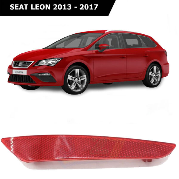 Seat Leon Arka Tampon Reflektörü Sağ Yerli 2013 - 2017 5F0945106F