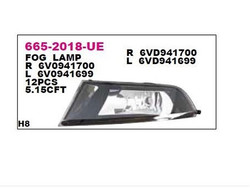 Depo - SKODA FABİA SOL SİS FARI DEPO MARKA 2014 SONRASI 6V0941699