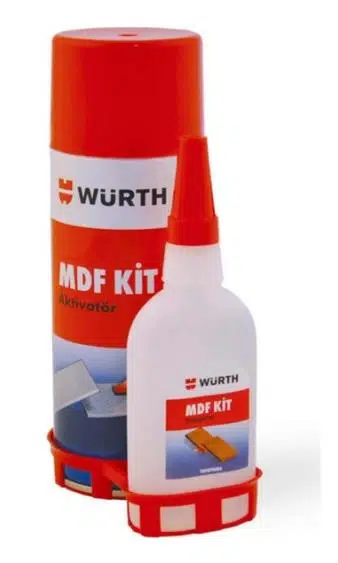 Würth Mdf Kit Aktivatör Hızlı Yapıştırıcı 100 ml+500 ml
