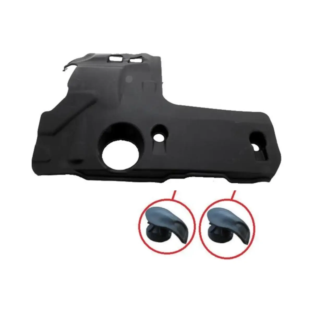 AR Oto Market C4 Euro 5 Motor Üst Koruma Kapağı Plastik Armasız Klipsli 0137F9